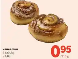 Spar kaneelbun aanbieding