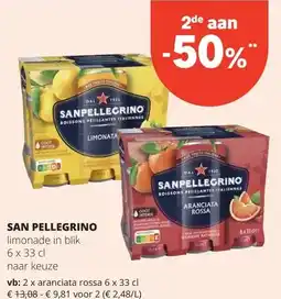 Spar SAN PELLEGRINO aanbieding