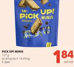 Spar PICK UP! MINIS 127 g aanbieding