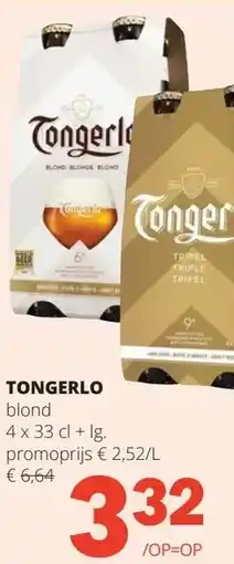 Spar TONGERLO blond aanbieding