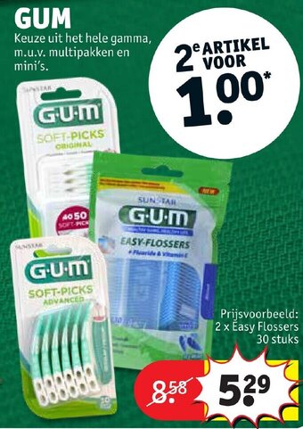 Kruidvat Gum aanbieding