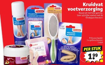 Kruidvat Voetverzorging aanbieding