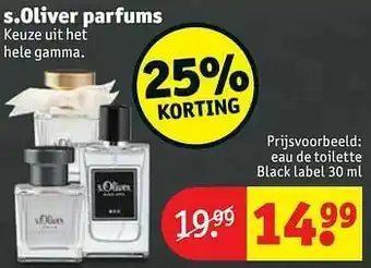 Kruidvat Eau de toilette black label aanbieding