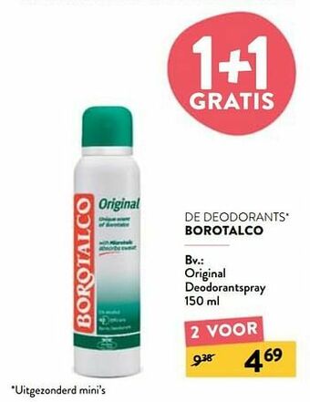 Di Original deodorantspray aanbieding