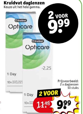 Kruidvat Daglenzen aanbieding