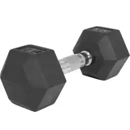 Decathlon Dumbbell - 1 x 8 kg - Gietijzer - Hexagon - Halter aanbieding