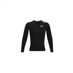Decathlon Blouse Under Armour Heatgear Armour Long Sleeve, Zwart, Mannen aanbieding