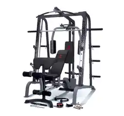 Decathlon Krachtstation - staal - Deluxe SM4000 zwart aanbieding