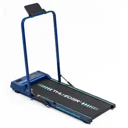 Decathlon Loopband Thunder VIVA-BLUE 102x40cm 8km/h FitShow LED Bluetooth luidspreker aanbieding