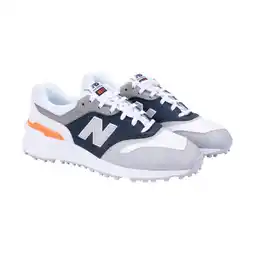 Decathlon New Balance G 997 SL, Chaussures de golf Hommes, Blanc/Marine/Orange aanbieding