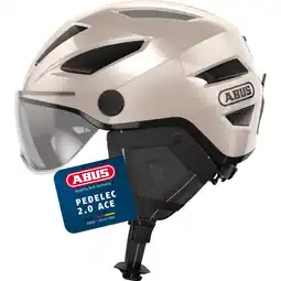 Decathlon Abus Pedelec 2.0 ACE Fietshelm - Champagne Gold aanbieding