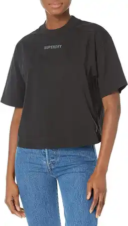 Decathlon Dames Superdry Code Tech Os Boxy Sportshirt aanbieding