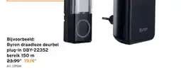 GAMMA Byron draadloze deurbel aanbieding