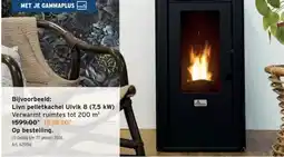 GAMMA Livn pelletkachel Ulvik 8 (7,5 kW) aanbieding