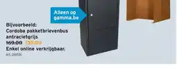 GAMMA Cordoba pakketbrievenbus aanbieding