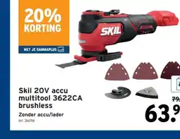 GAMMA Skil 20V accu multitool 3622CA brushless aanbieding