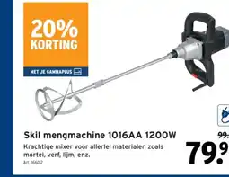 GAMMA Skil mengmachine 1016AA 1200W aanbieding