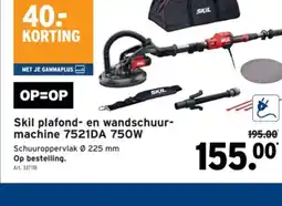 GAMMA Skil plafond- en wandschuur- machine 7521DA 750W aanbieding