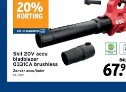 GAMMA Skil 20V accu bladblazer 0331CA brushless aanbieding