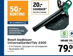 GAMMA Bosch bladblazer aanbieding