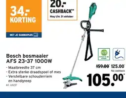 GAMMA Bosch bosmaaier AFS 23-37 1000W aanbieding