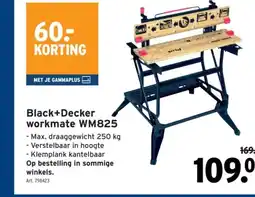 GAMMA Black+Decker workmate WM825 aanbieding