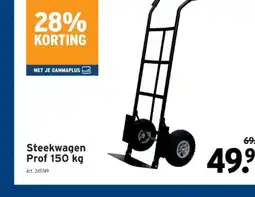 GAMMA Steekwagen Prof 150 kg aanbieding