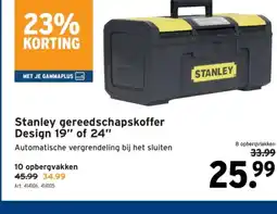 GAMMA Stanley gereedschapskoffer Design 19 of 24 aanbieding