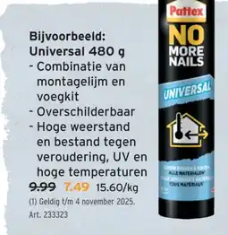 GAMMA Universal 480 g aanbieding