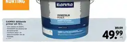 GAMMA GAMMA dekkende primer wit 10 L aanbieding