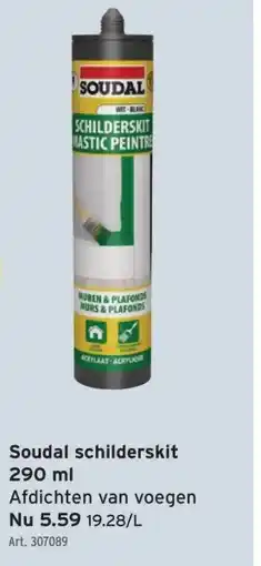 GAMMA Soudal schilderskit 290 ml aanbieding