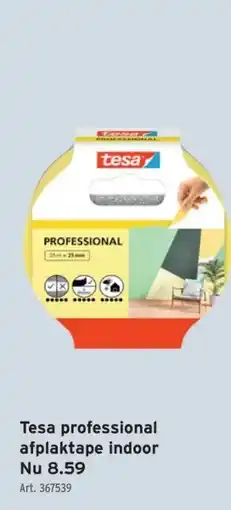 GAMMA Tesa professional afplaktape indoor aanbieding