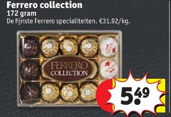 Kruidvat Ferrero collection 172 gram aanbieding