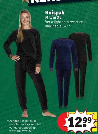 Kruidvat Huispak M t/m XL aanbieding