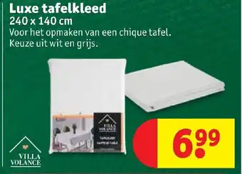 Kruidvat Luxe tafelkleed 240x140 cm aanbieding