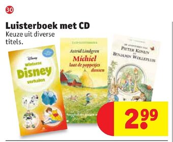 Kruidvat Luisterboek met CD aanbieding
