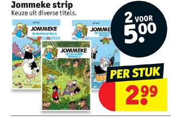 Jommeke strip