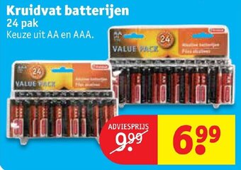 Kruidvat Batterijen aanbieding