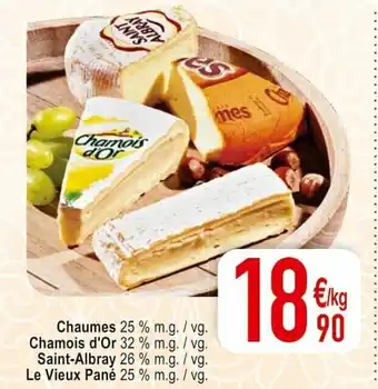 Cora Chaumes, Chamois d'Or, Saint-Albray, Le Vieux Pane aanbieding