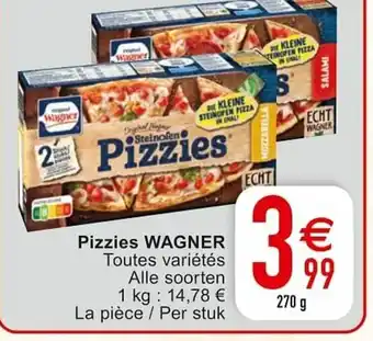Cora Pizzies Wagner 270g aanbieding