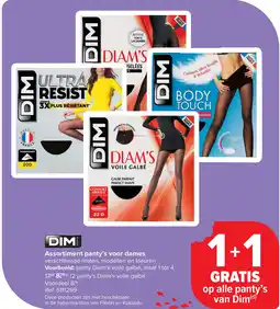 Carrefour DIM Assortiment Panty's voor Dames aanbieding