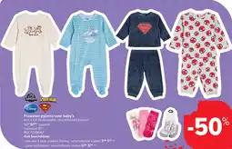 Carrefour Fluwelen pyjama voor baby's aanbieding