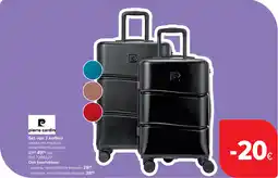 Carrefour Pierre Cardin Set van 2 Koffers aanbieding