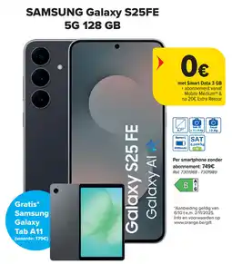 Carrefour Samsung Galaxy S25FE 5G aanbieding