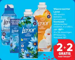 Carrefour Wasverzachter Lenor aanbieding