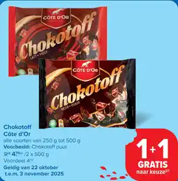 Carrefour Chokotoff Côte d'Or aanbieding