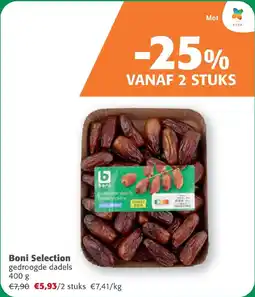 Comarkt Boni Selection gedroogde dadels aanbieding