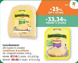 Comarkt Leerdammer aanbieding