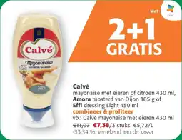 Comarkt Calvé, Amora of Effi aanbieding