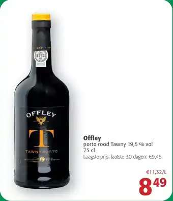 Comarkt Offley porto rood Tawny 19,5 % vol aanbieding